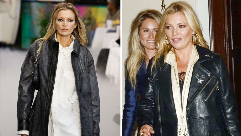 Denise Ohnona and Kate Moss
Pic: AP/Rex Features