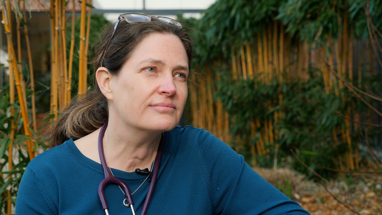 Dr.  Faith Cranfield, a palliative care doctor who is against the introduction of euthanasia