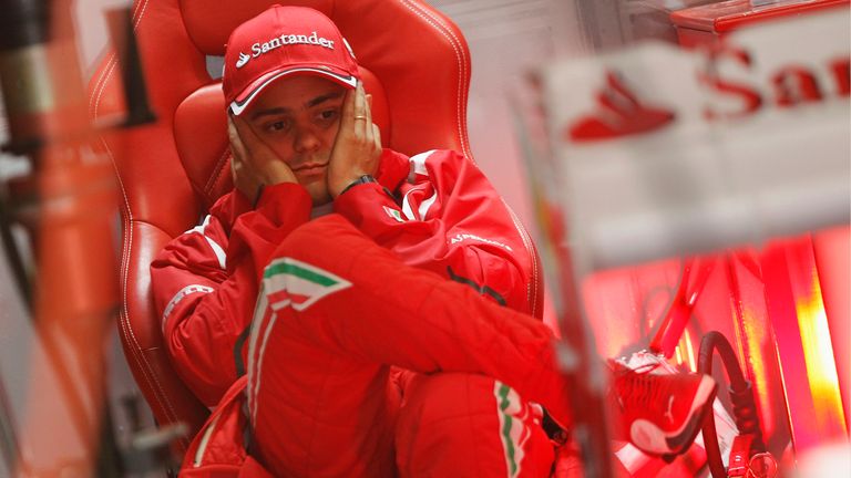 The ex-Ferrari driver has sworn to fight until the end. Pic: Reuters