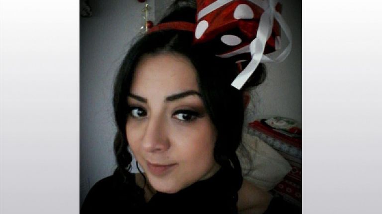 Georgina Gharsallah vanished in March 2018, last seen at a corner shop in Worthing in West Sussex. Pic: Andrea Gharsallah