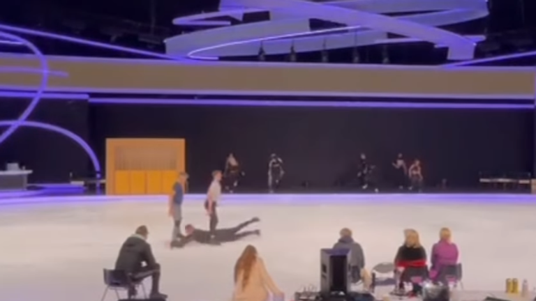 Greg Rutherford skating injury. Pic: Instagram