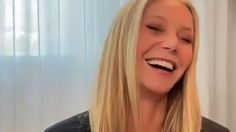 Gwyneth Paltrow talks about the viral Goop candle released in 2020.