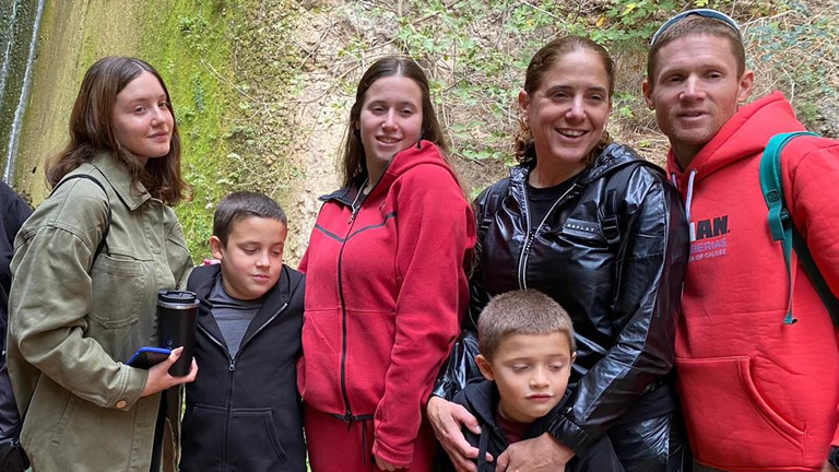 Members of the Almog-Goldstein family spent seven weeks hostage in Gaza. 
