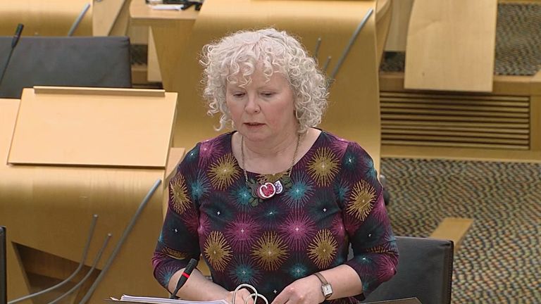 MSP Claire Baker, Scottish Parliament Group Member.Picture: Scottish Parliament Television