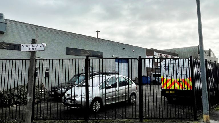 Legacy's three sites were raided by police in March 2024. Pic: PA