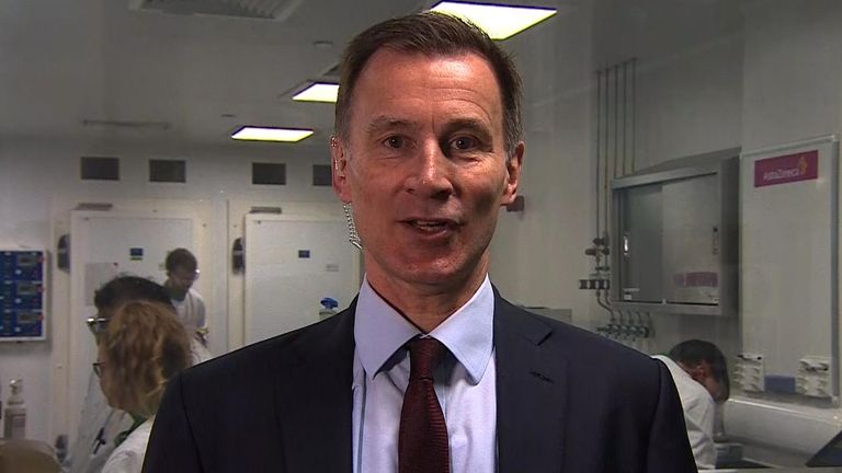 Jeremy Hunt says &#39;the working assumption is that the general election will be in the autumn&#39; 