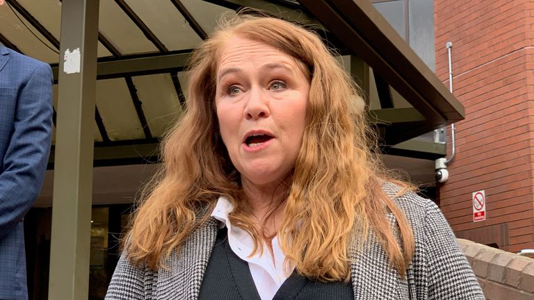 Jacob Billington's mother Joanne Billington. File pic: PA