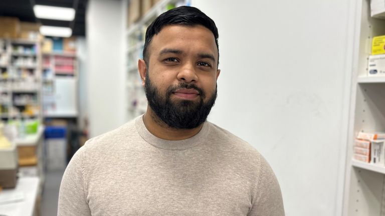 East London, community pharmacist Kashem Rayhan 