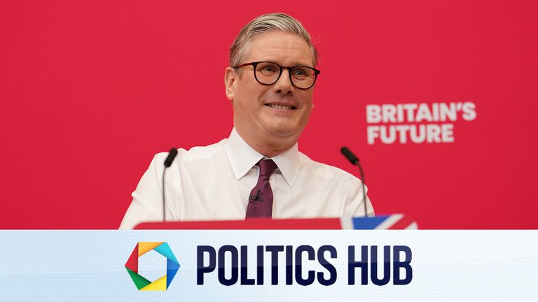 Labour leader Sir Keir Starmer during the Labour Party local elections campaign launch at the Black Country & Marches Institute of Technology in Dudley. Picture date: Thursday March 28, 2024. PA Photo. See PA story POLITICS Labour. Photo credit should read: Jordan Pettitt/PA Wire 