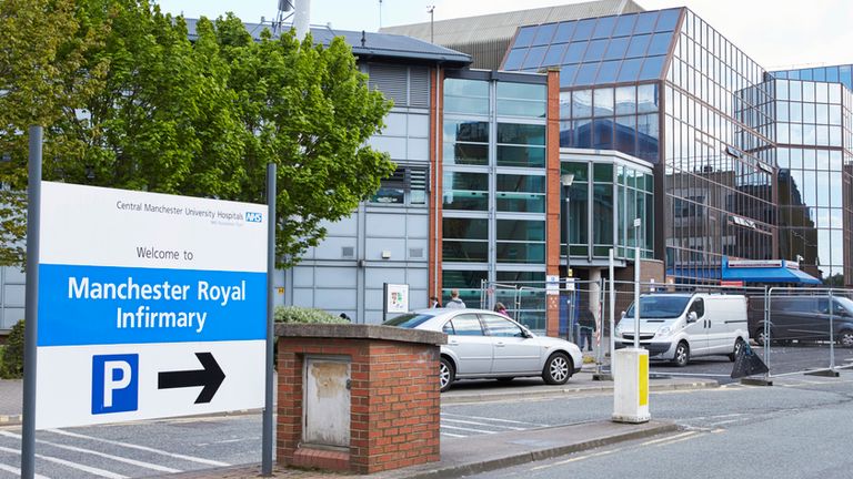 Manchester Royal Infirmary Hospital exterior. Image: iStock