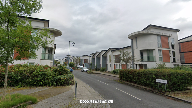 Olympic Street in Manchester. Pic: Google Street View