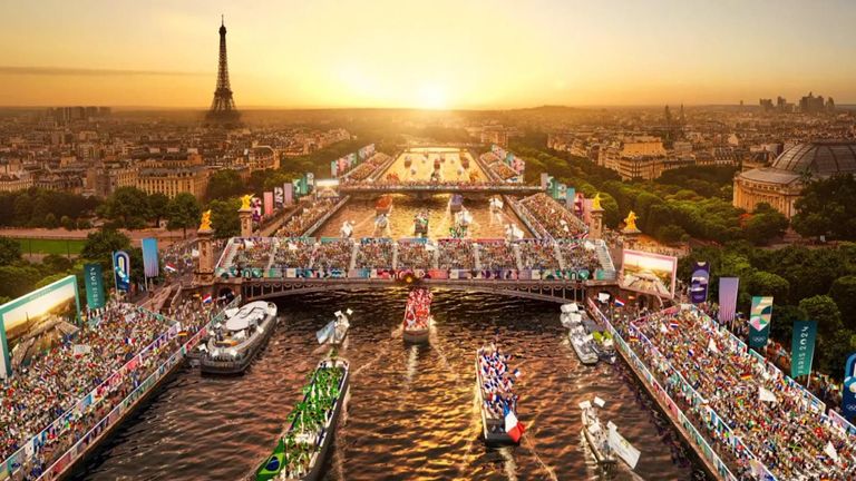 À quoi pourrait ressembler la cérémonie d’ouverture.  Photo : Paris 2024