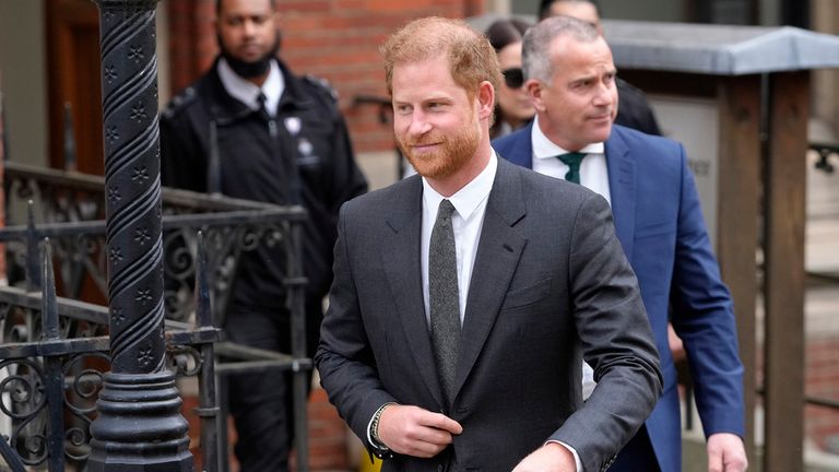 Prince Harry loses inital bid to appeal against personal security ruling | UK  News | Sky News