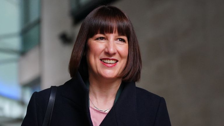 Shadow chancellor Rachel Reeves. Pic: PA