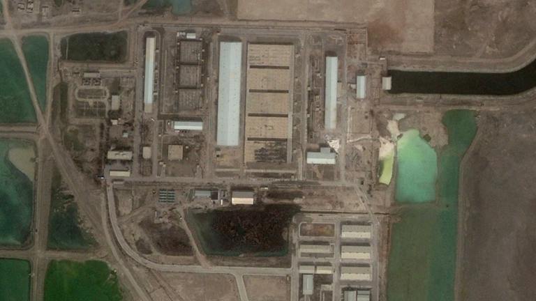 Qarmat Ali feature - satellite image from February 2002. Pic: Google Maps