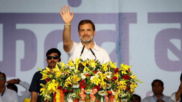 Rahul Gandhi. Pic: Reuters