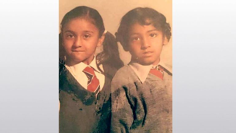 Sanjiv Kundi (R), seen with his sister, Satvir Sembhi, disappeared while on a trip to Paris in 2013.

