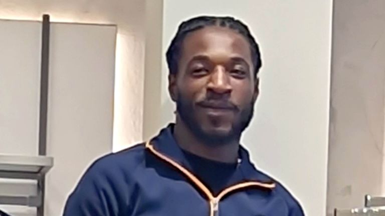 Shaquille Graham, 30, was shot dead in Catford. Pic: Met Police/PA          