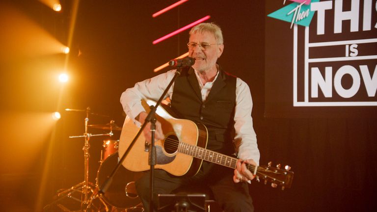 Undated handout photo issued by That Was Then...This Is Now of Steve Harley performing as part of the new show, an online on demand TV music show featuring performances and Q&As with various artists.