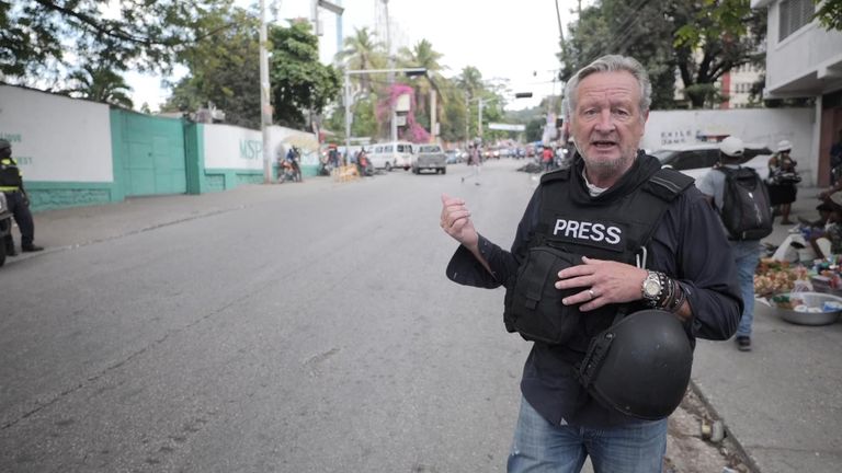 Stuart Ramsay in Haiti