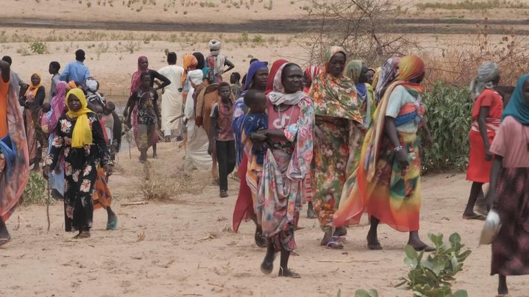 Sudan fires spread as conflict continues almost a year on