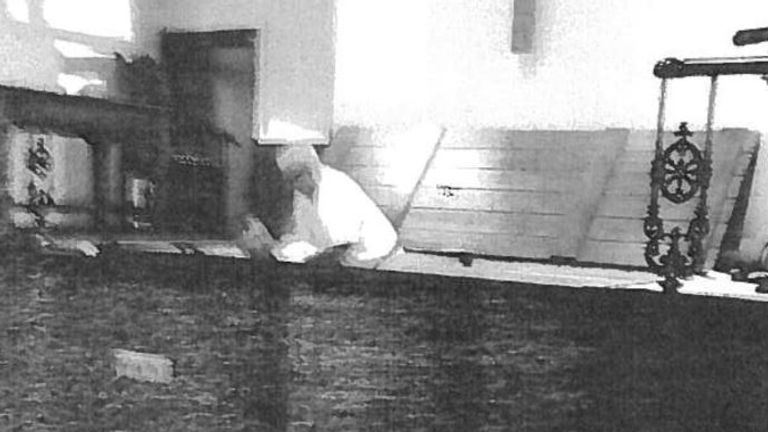 Abdul Edezi being baptised. Pic: Tribunals Judiciary
