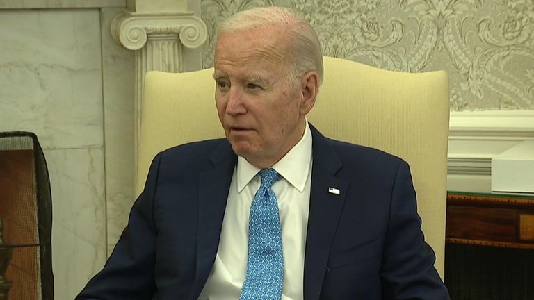President Biden mixes up Ukraine and Gaza in announcement of US air drops