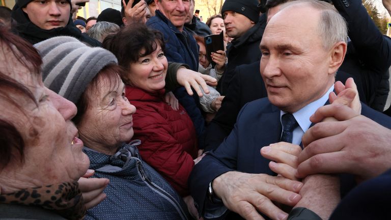 Russia: Is Vladimir Putin popular in his own country? | News UK Video News | Sky News