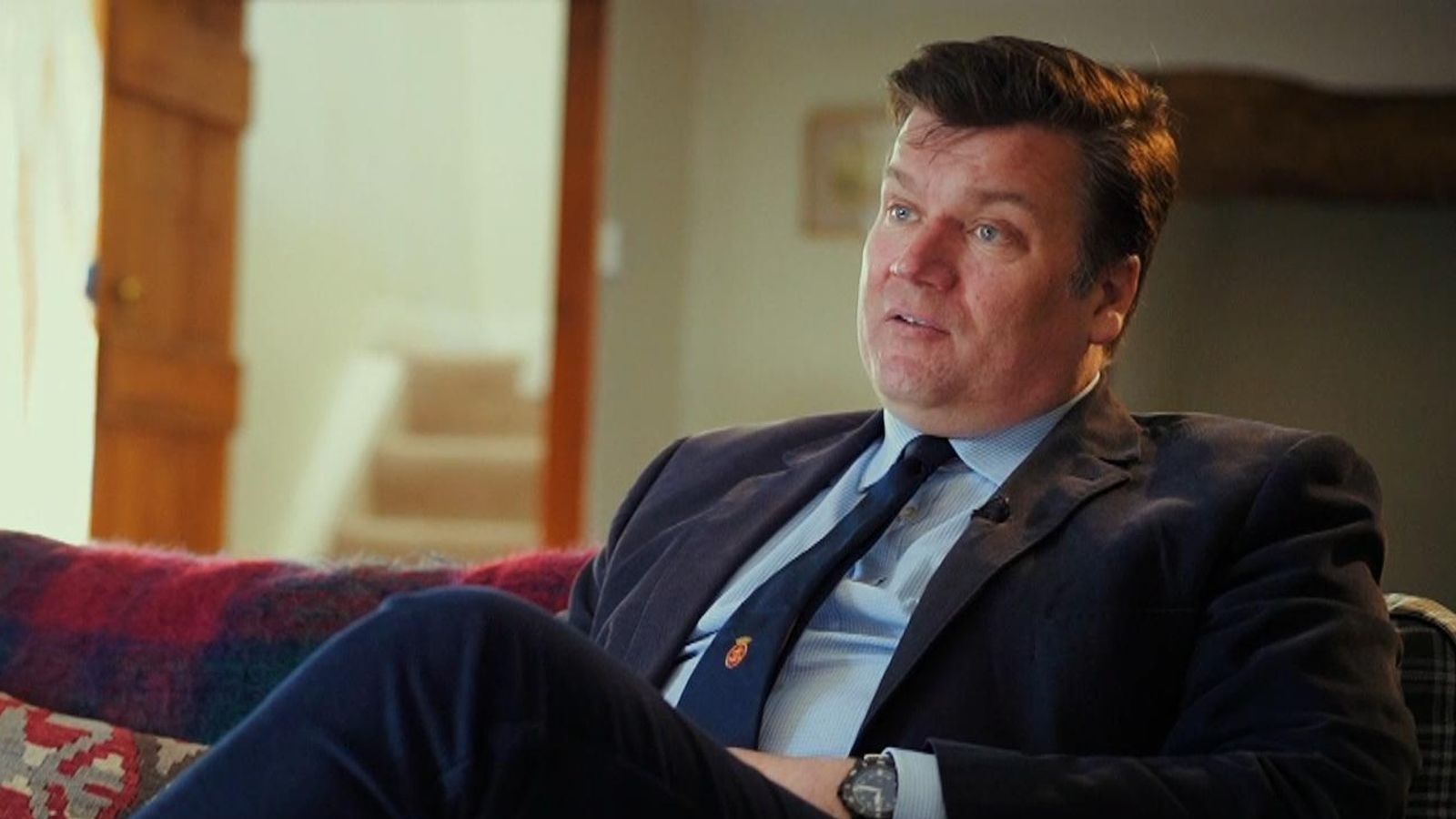 James Heappey tells Sky's Deborah Haynes he supports idea of putting UK