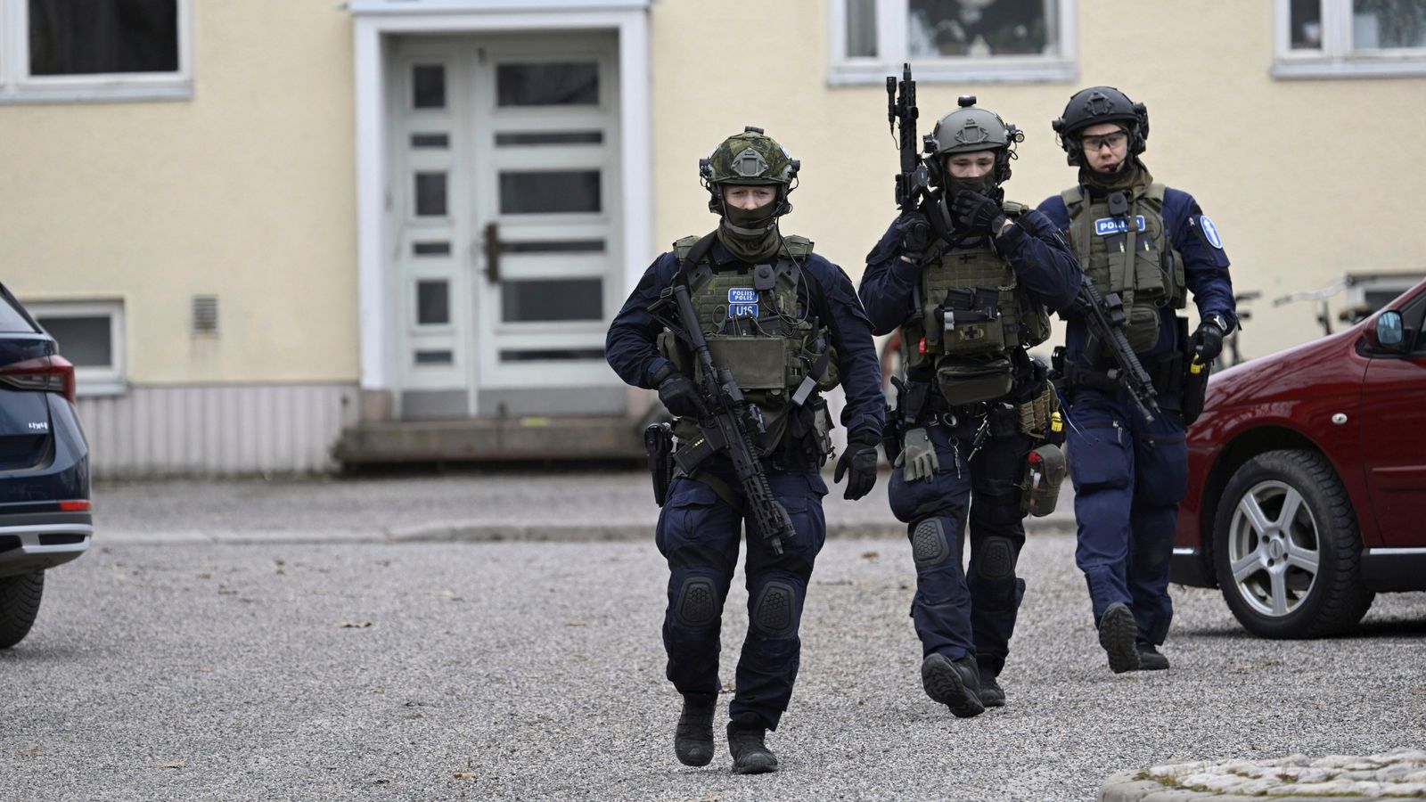 Child killed and two injured in Finland school shooting as suspect arrested