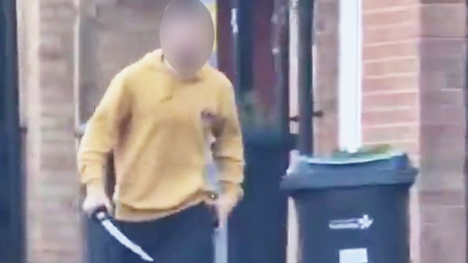 Hainault Stabbings Video Shows Man Wielding Sword News UK Video News Hainault Stabbings Video Shows Man Wielding Sword News UK Video News