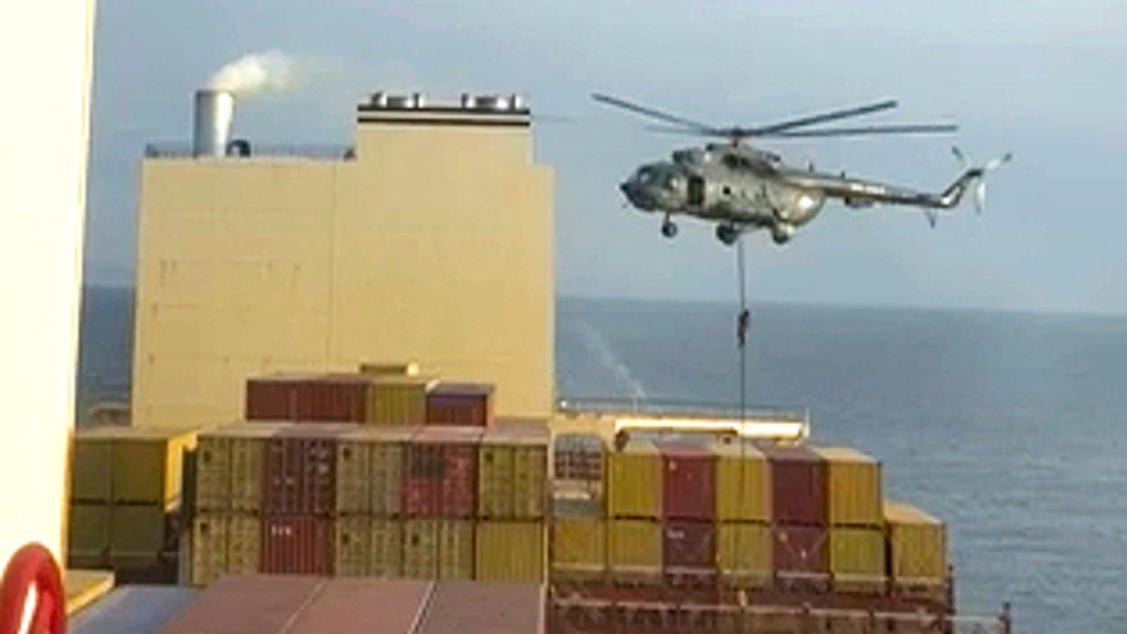 Middle East latest: Iranian commandos hijack Israel-linked cargo ship ...