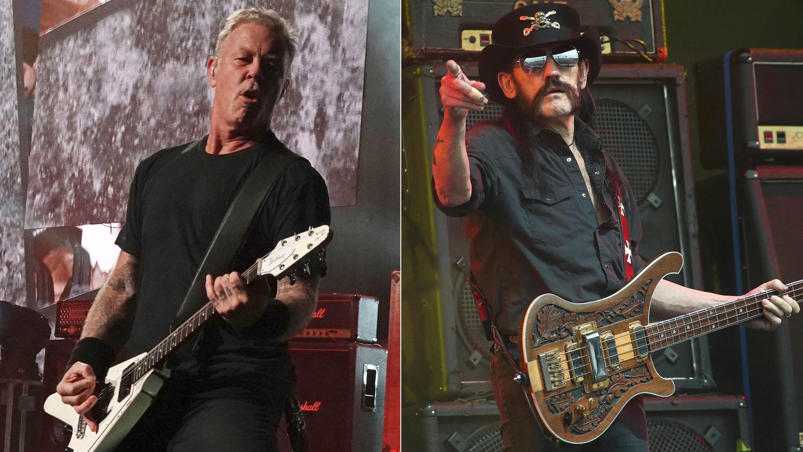 Metallica frontman James Hetfield has Lemmy's ashes tattooed into finger