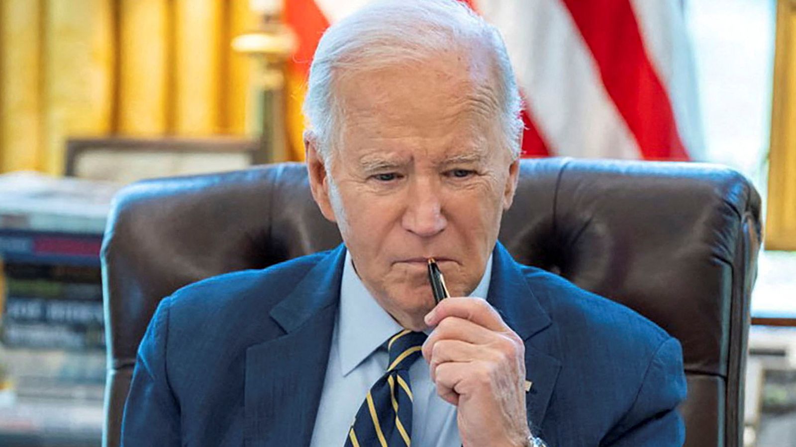 President Biden Watches Iran\'s Attack on Israel Unfold in Real Time