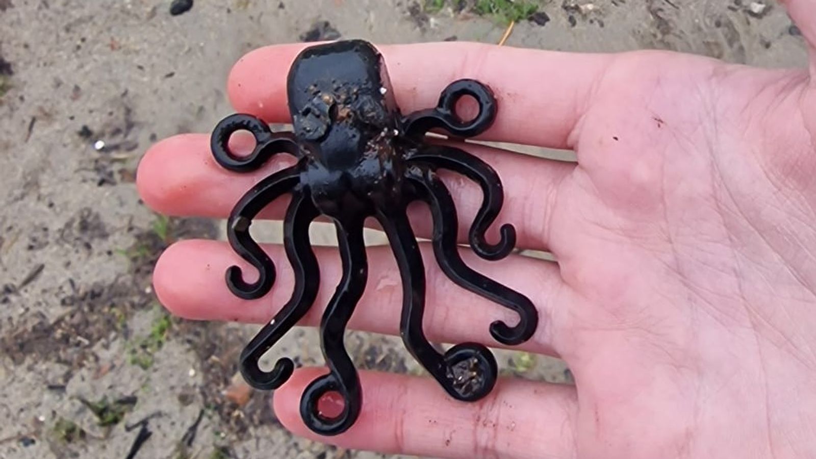 Five million Lego pieces were lost during an infamous storm in 1997, with only 4,200 octopus pieces among them - nearly three decades on, a boy's hunt