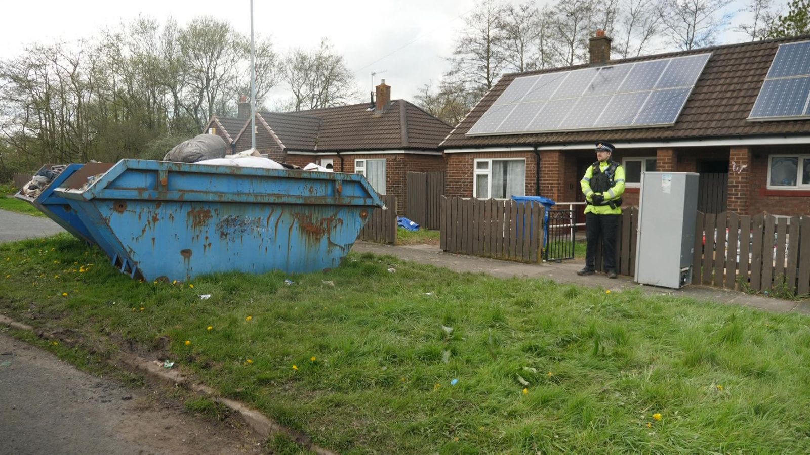 Five people arrested after police discover 'human remains of young baby' in Wigan