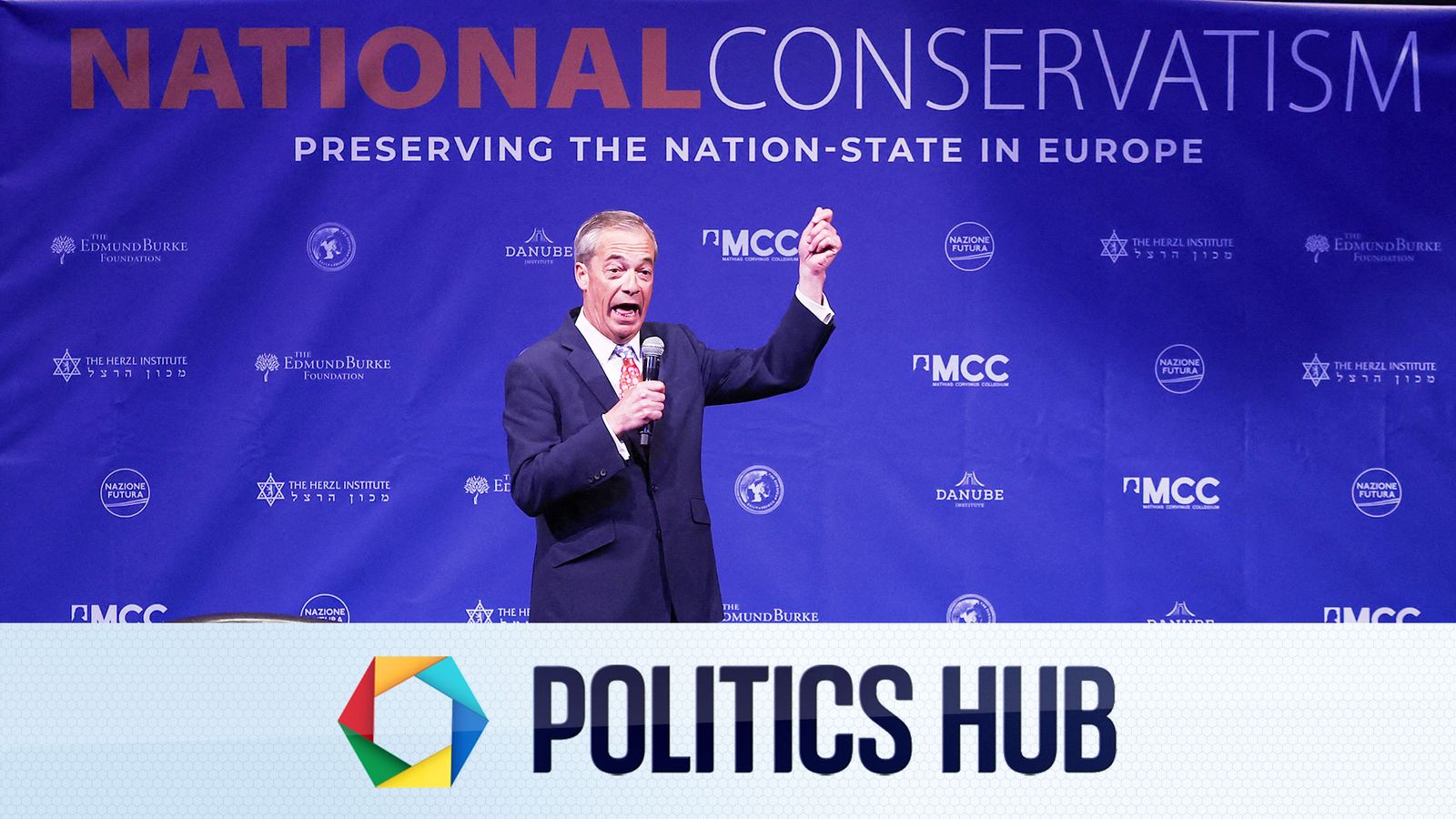 Dernières nouvelles politiques : « Je ne vais pas m'impliquer dans une bagarre » – Nigel Farage s'exprime après avoir quitté la conférence après l'arrivée de la police |  Actualités politiques