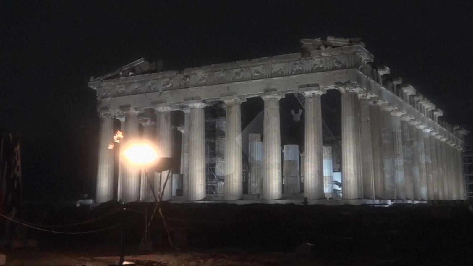 Paris 2024: Cauldron lit with Olympic flame in Athens | World News ...