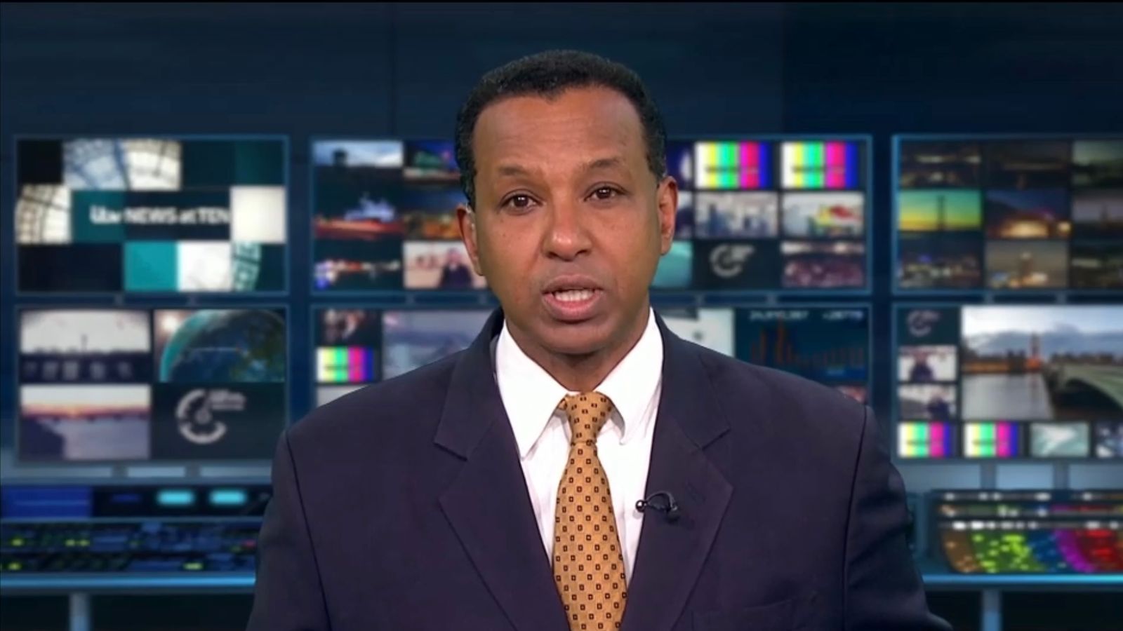 ITV newsreader Rageh Omaar 'receiving medical care' after on-screen behaviour worries fans