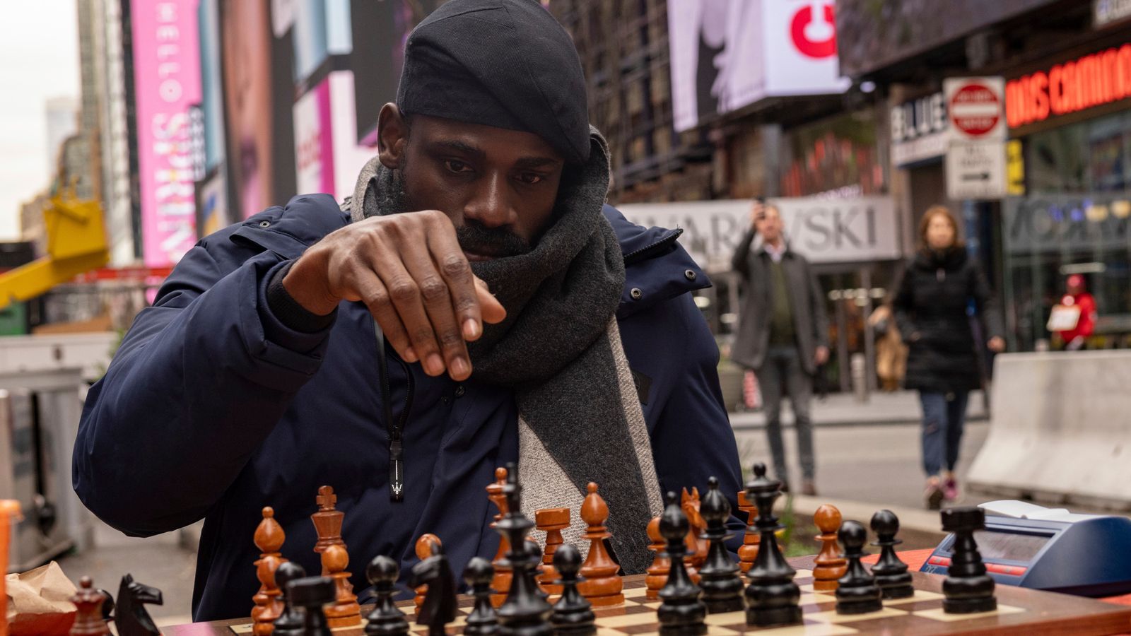 Chess champion plays for marathon 58 hours to break record – and raise cash for child education