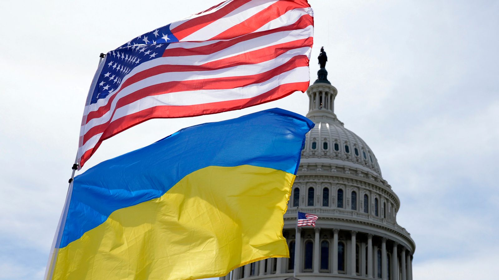 US approves $95bn help package deal for Ukraine and Israel
