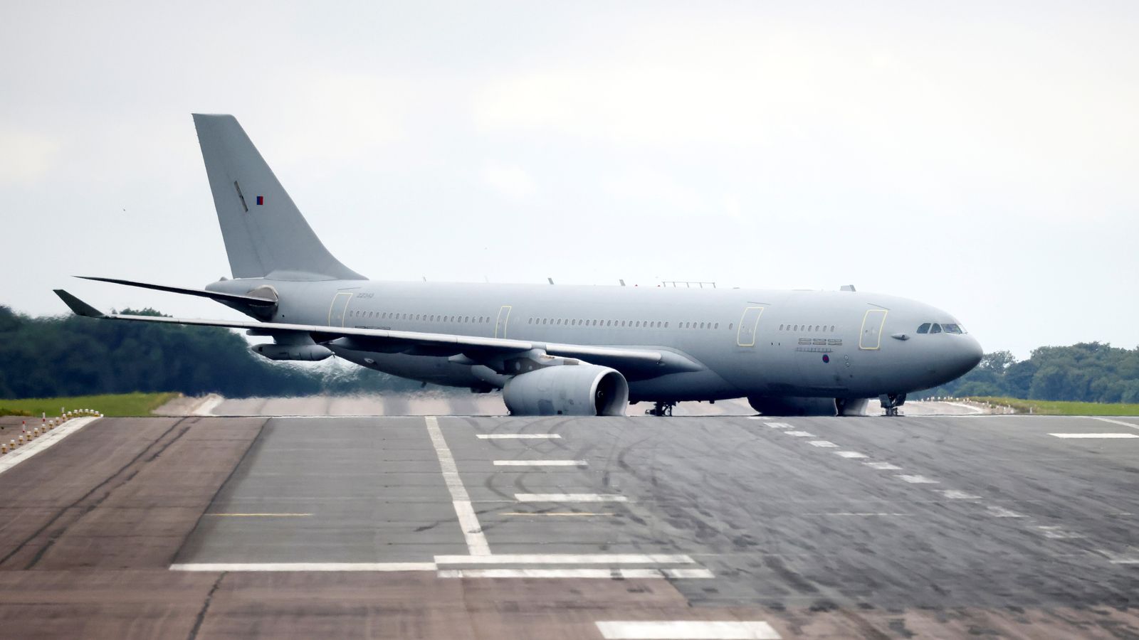 Government 'operationalising' Rwanda flights amid reports RAF Voyagers could be used