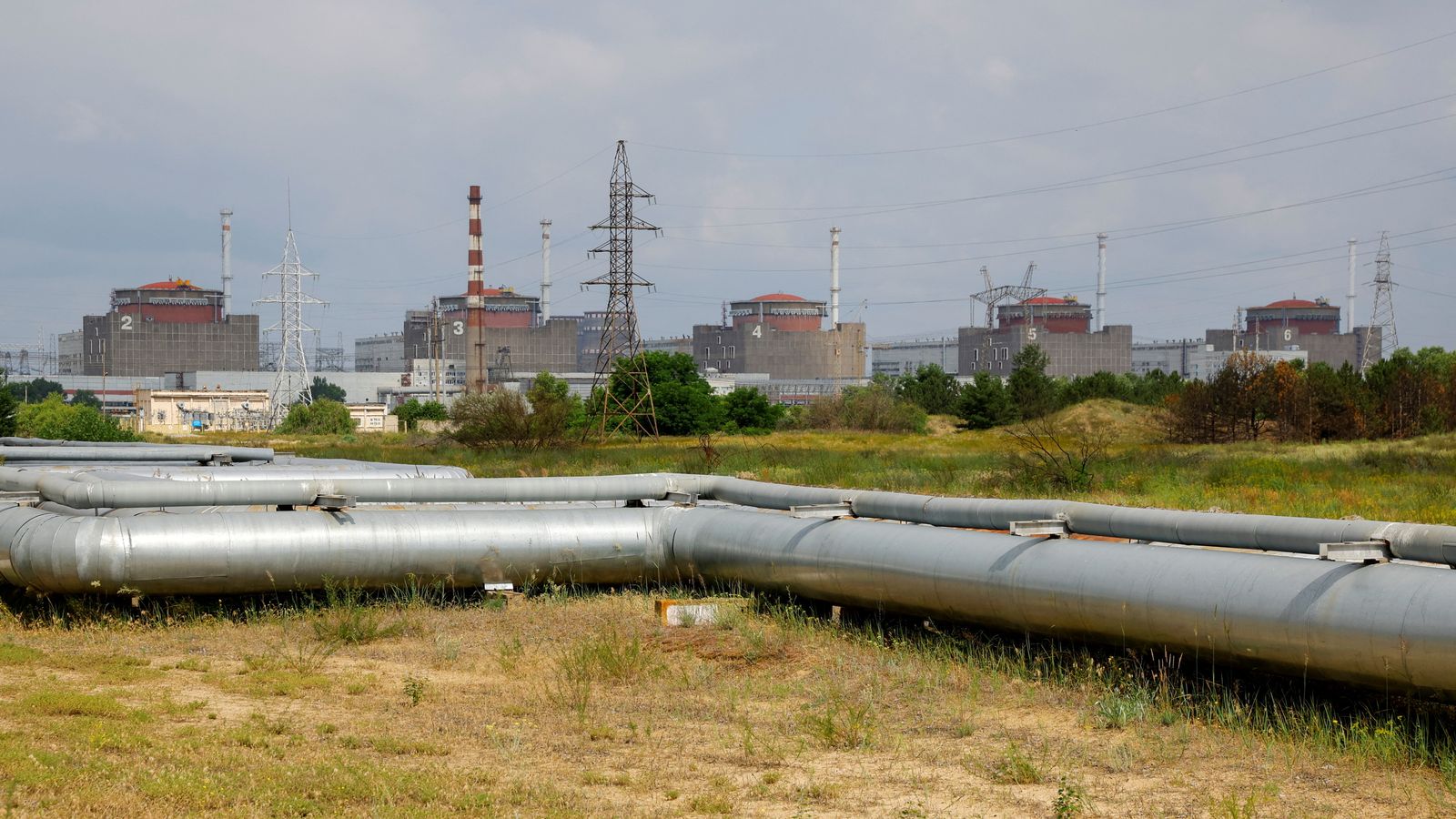 Drone attack hits Russian-held Zaporizhzhia nuclear power plant in ...