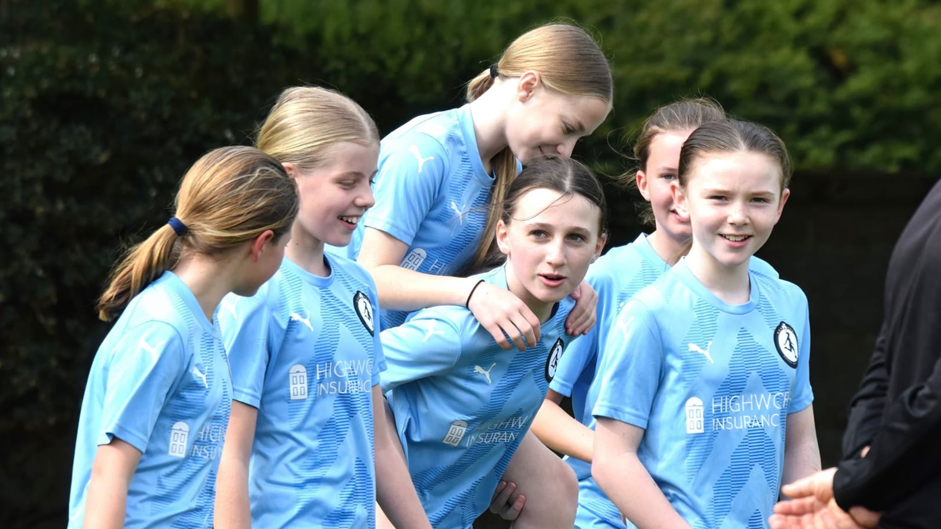 All-girl football team goes whole season unbeaten - in boys' league