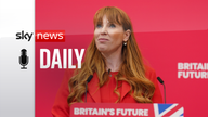 Angela Rayner during the Labour Party local elections campaign launch at the Black Country & Marches Institute of Technology in Dudley.
Pic: PA