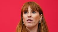 Angela Rayner, current deputy Labour leader, will play a key role in any potential Labour government. Pic: PA 