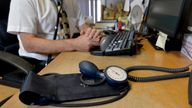 File photo dated 10/09/14 of a GP at their desk. Many UK adults are seeing different GPs when they go to the doctor, with some reporting never seeing the same GP for every appointment, according to a survey commissioned by the Liberal Democrats. Issue date: Monday April 29, 2024.