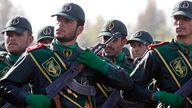 There have been calls for the Islamic Revolutionary Guard Corps to be proscribed. Pic: AP