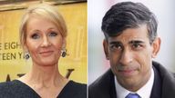 Rowling and Sunak 