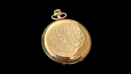 The gold pocket watch belonging to the richest man on the Titanic will be auctioned. Pic: Henry Aldridge & Son Ltd